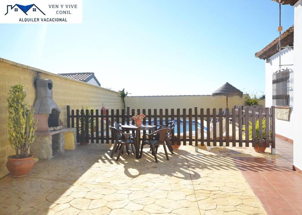 Chalet Con Piscina Privada En Conil Conil De La Frontera Exterior foto