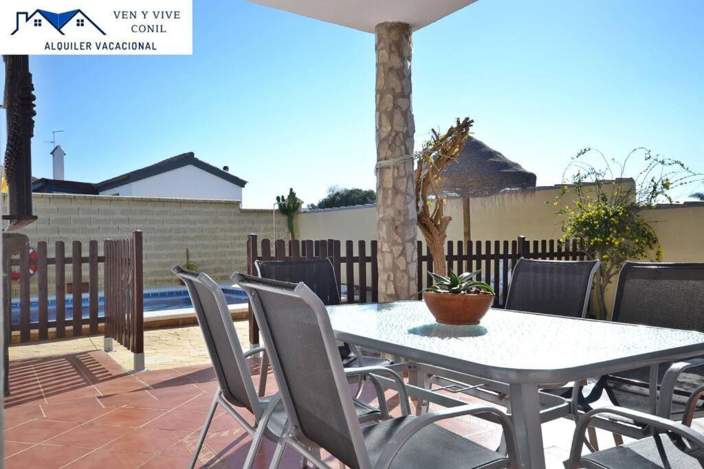 Chalet Con Piscina Privada En Conil Conil De La Frontera Exterior foto