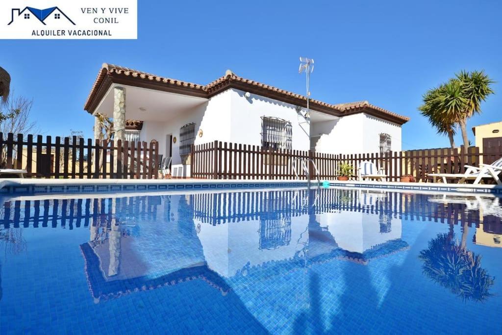 Chalet Con Piscina Privada En Conil Conil De La Frontera Exterior foto